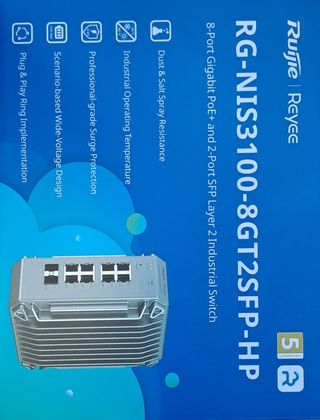 Switch Industrial Gigabit Ruijie Reyee RG-NIS3108G