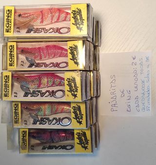 VARIOS SEÑUELOS CURRICAN