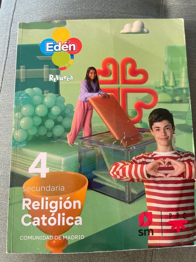 Religión católica. 4 Secundaria. Edén. Revuela....
