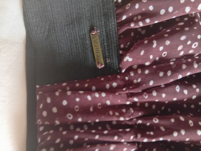 Falda Element marrón - Corta