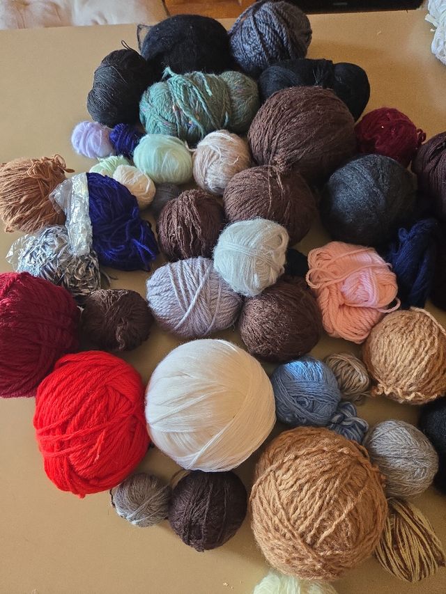 Gomitoli lana colorati