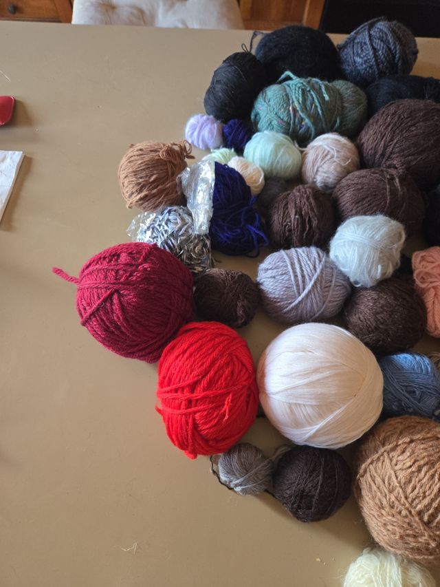 Gomitoli lana colorati