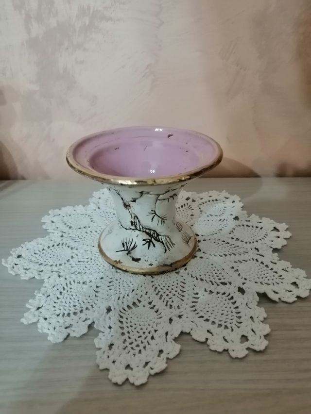 Vecchia ceramica firmata "Volpi Deruta".