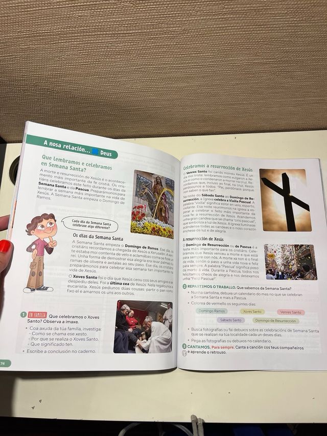 Libro Relixion edicion Calasancia