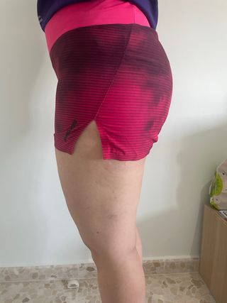 Shorts deportivos Prozis rosa-rojo