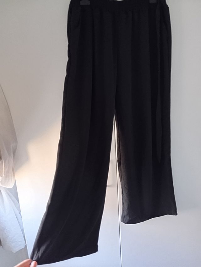 Pantalón Culotte Negro