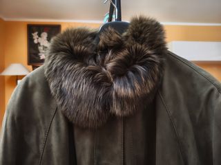 Cappotto vintage montone/pelliccia vera