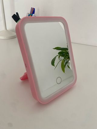 Espejo LED rosa - Maquillaje
