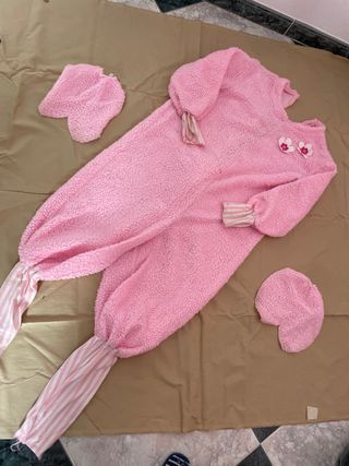 Pijama Enterizo Rosa - Talla única
