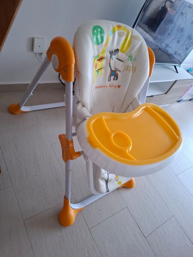 Trona Plegable Bebe - Silla Comedor