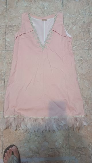 Vestido fiesta rosa nuevo