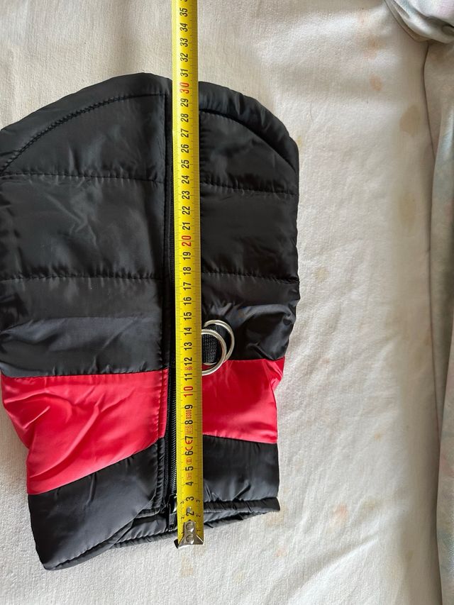 Chaleco perro - Rojo y Negro