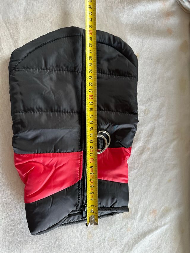 Chaleco perro - Rojo y Negro