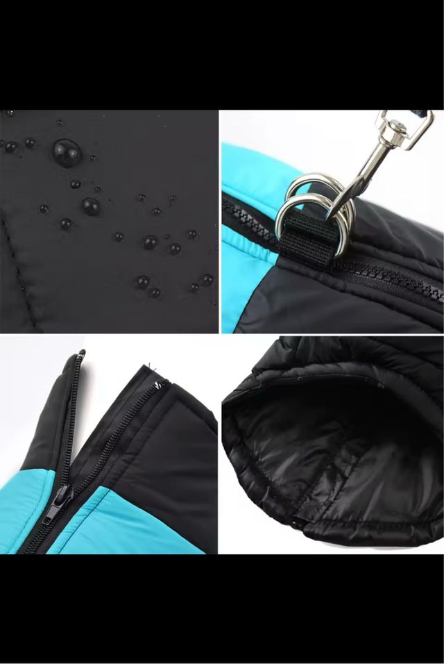 Chaleco perro - Rojo y Negro