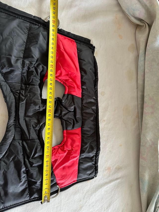 Chaleco perro - Rojo y Negro