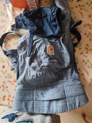 Ergobaby Portabebés azul vaquero 