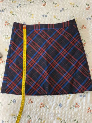 3 Faldas - Mango, Naf Naf - Talla 40
vestido azul 