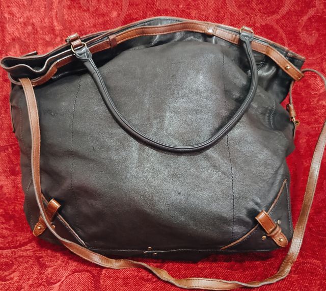 Bolso Jerome Dreyfuss Negro y Marrón