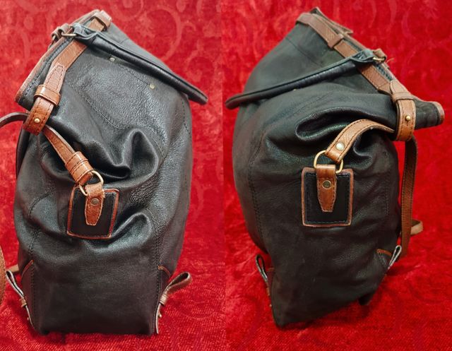 Bolso Jerome Dreyfuss Negro y Marrón