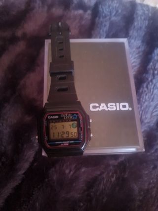 Reloj Casio vintage negro lot-a luck