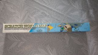 Mappa mondo scratch