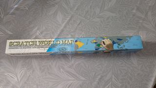 Mappa mondo scratch