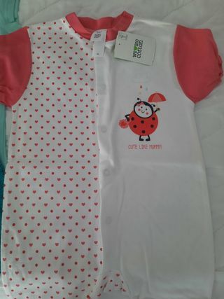 Pijamas niña 2 años - Verano
Talla 92.