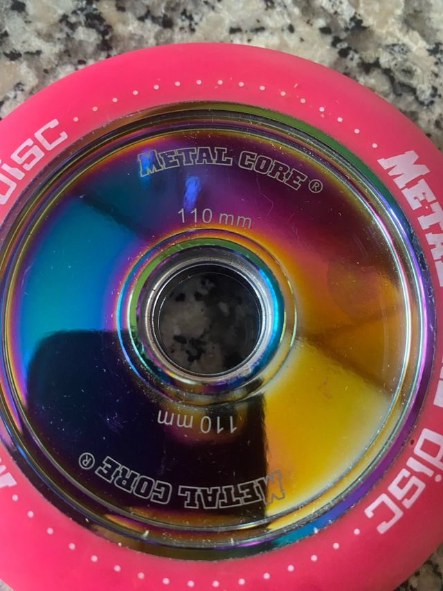 Rueda Metal Core 110mm - Rosa