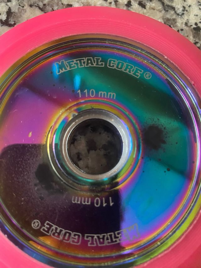 Rueda Metal Core 110mm - Rosa