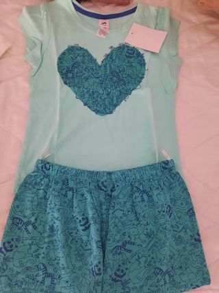 Pijama niña verano 3-4 años