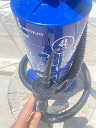Inflador manual Quechua 4L