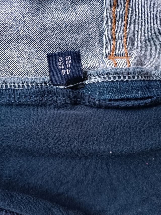 Shorts premamá azules