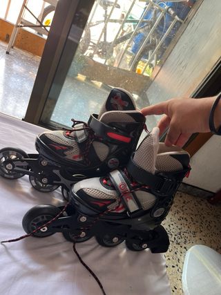 Patines niño talla 29-32 con protecciones