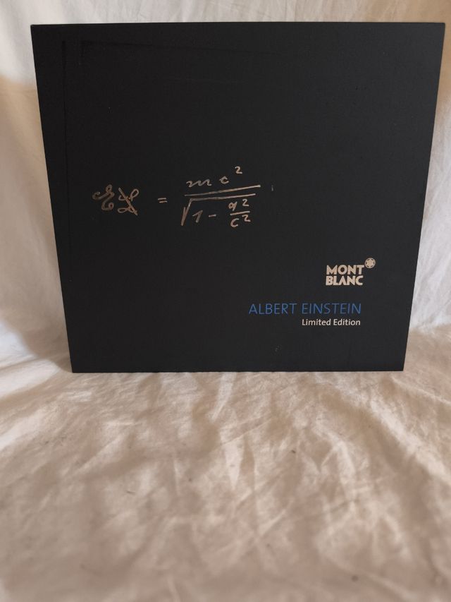 Caixa Montblanc Einstein Edição Limitada