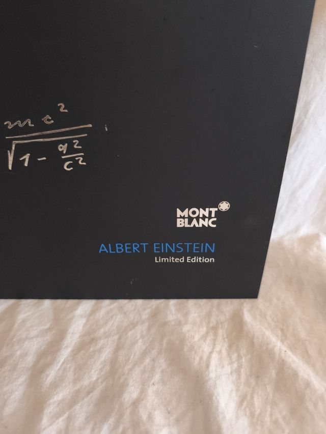 Caixa Montblanc Einstein Edição Limitada