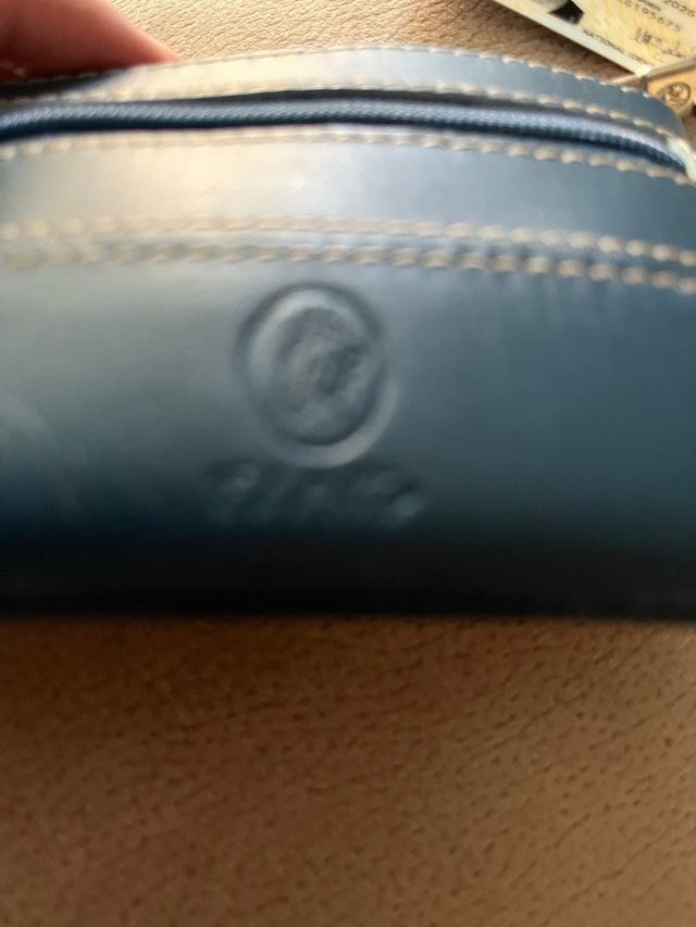 Monedero El Potro azul 12cmx8cm