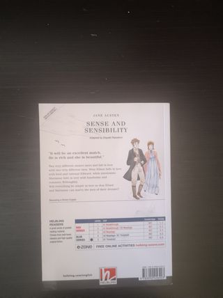 Sense and Sensibility, libro de ingles con disco