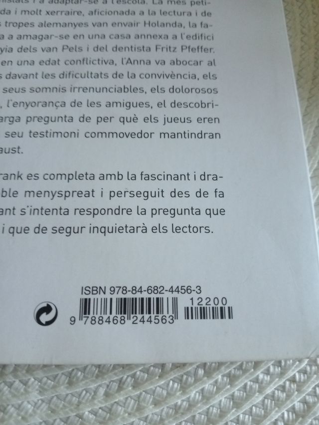 ANNA FRANK. MEMORIA DE L'HOLOCAUST (CUCANYA)