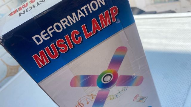 LUZ TECHO ALTAVOZ LED RGB BT