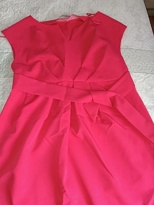 Vestido fucsia premamá