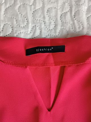 Vestido fucsia premamá