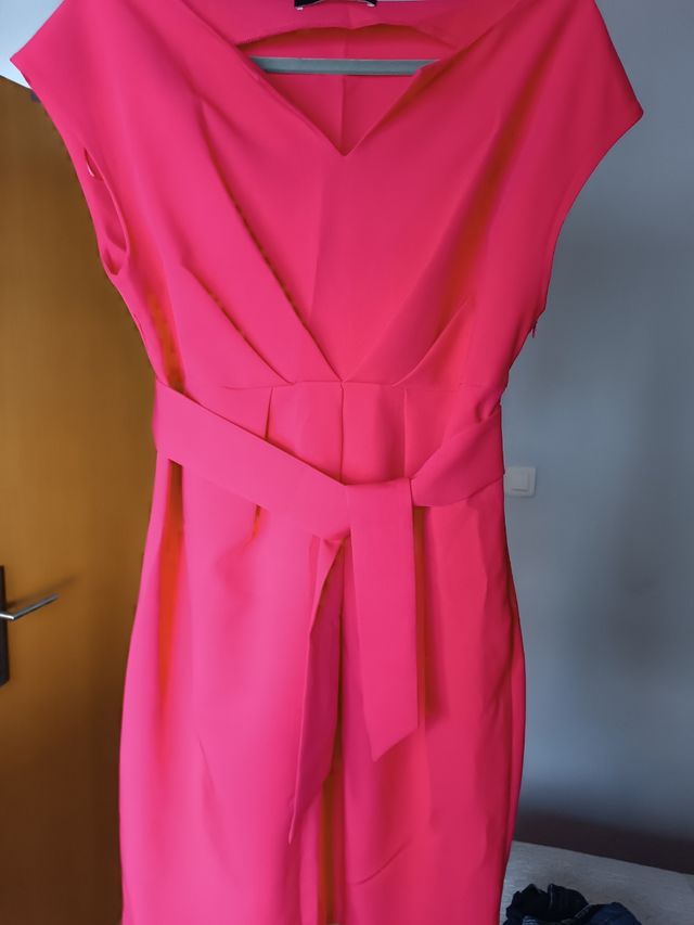 Vestido fucsia premamá