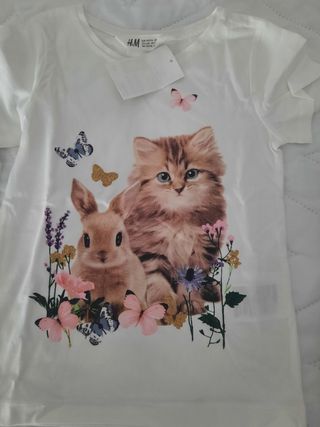 Camisetas niña (4-6 años) - nuevas