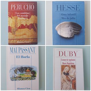 Libros varios de bolsillo Alianza Cien
