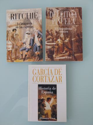 Libros varios de bolsillo Alianza Cien