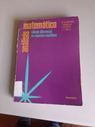 Análisis Matemático: Cálculo Diferencial e Integra