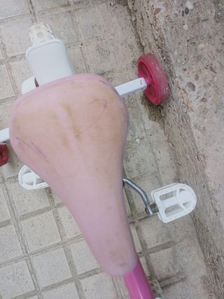 Bicicleta niña 12" con ruedines