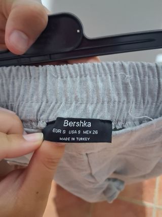 Pantalón pinza gris