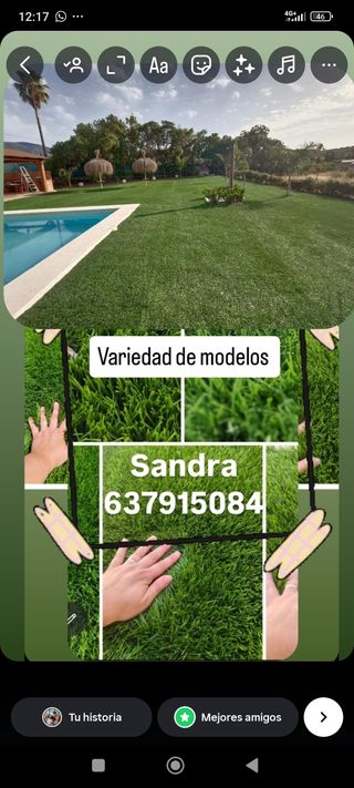 Cesped artificial - Variedad modelos