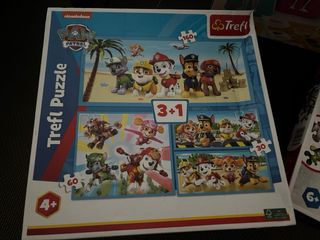 3 Puzzles: Cuerpo Humano, Paw Patrol, Avengers